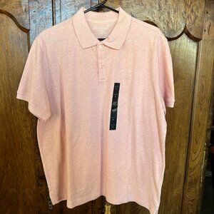 Banana Republic Luxe Touch Slim Fit Polo in Dusty Rose - Men's XL